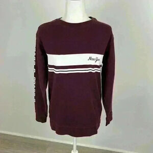 Victoria’s Secrer PINK Maroon New York Crew Size XS